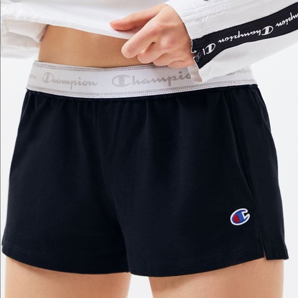 champion practice shorts white